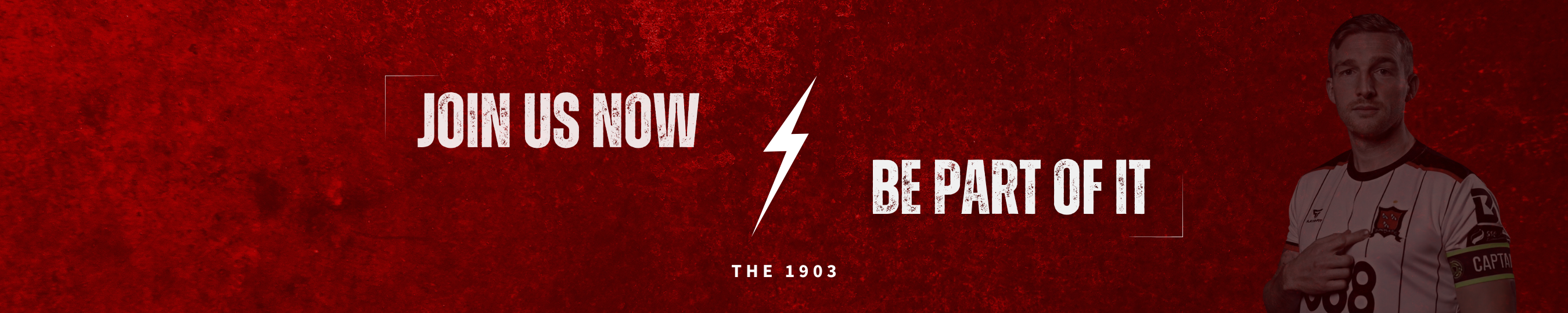 The 1903 Dundalk FC Join us Now Header (no logo)
